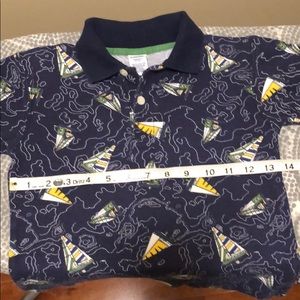 Gymboree sailing motif shirt